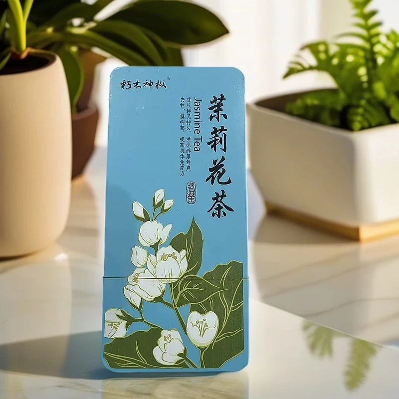 茉莉花茶 铁盒12泡装【朽木神枞】