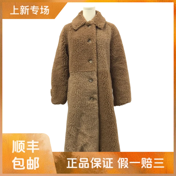 妃鱼/博柏利/聚酯纤维/大衣/95新/凡0925