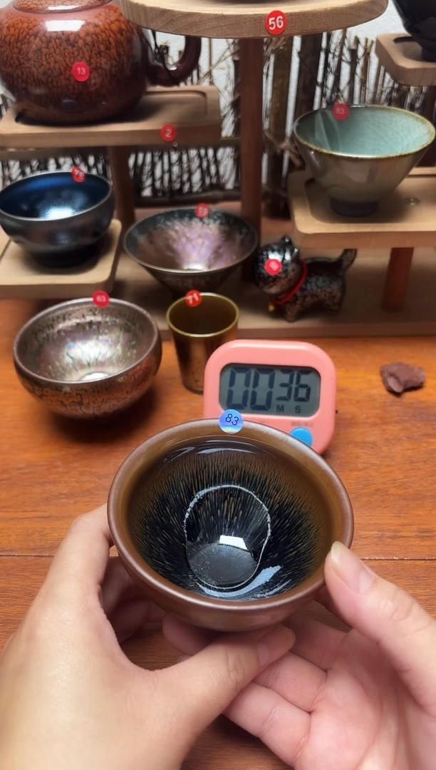 茶盏广**教83号建盏工匠茶器