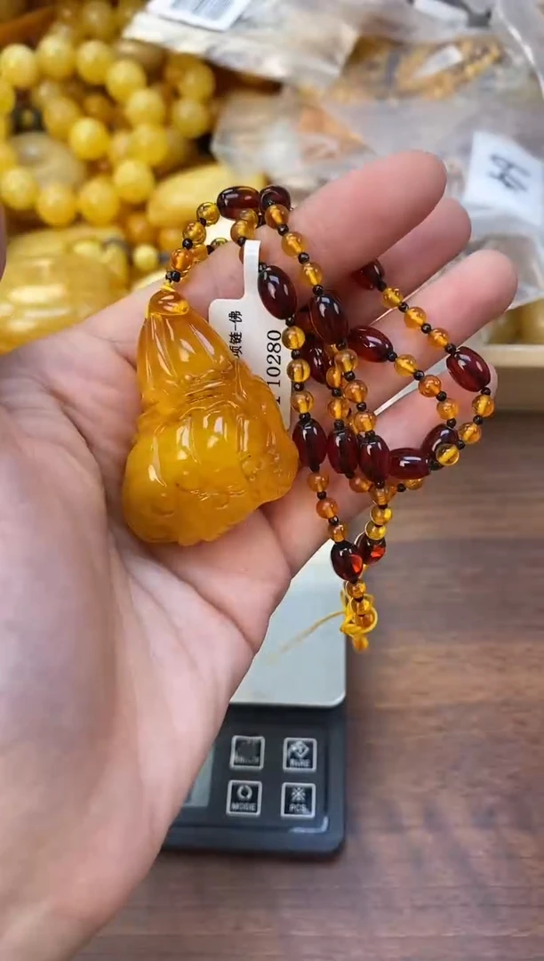 裸石琥珀未镶嵌天然琥珀蜜蜡