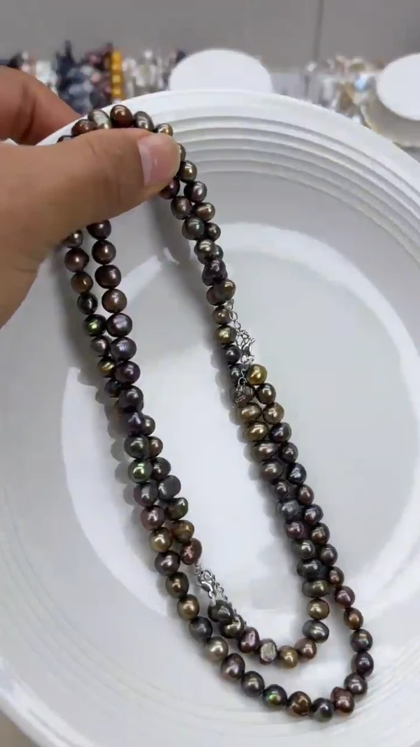 颈饰未镶嵌淡水珍珠1