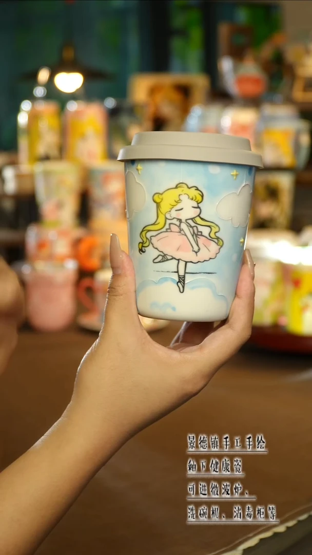 景德镇陶瓷手工手绘&A147