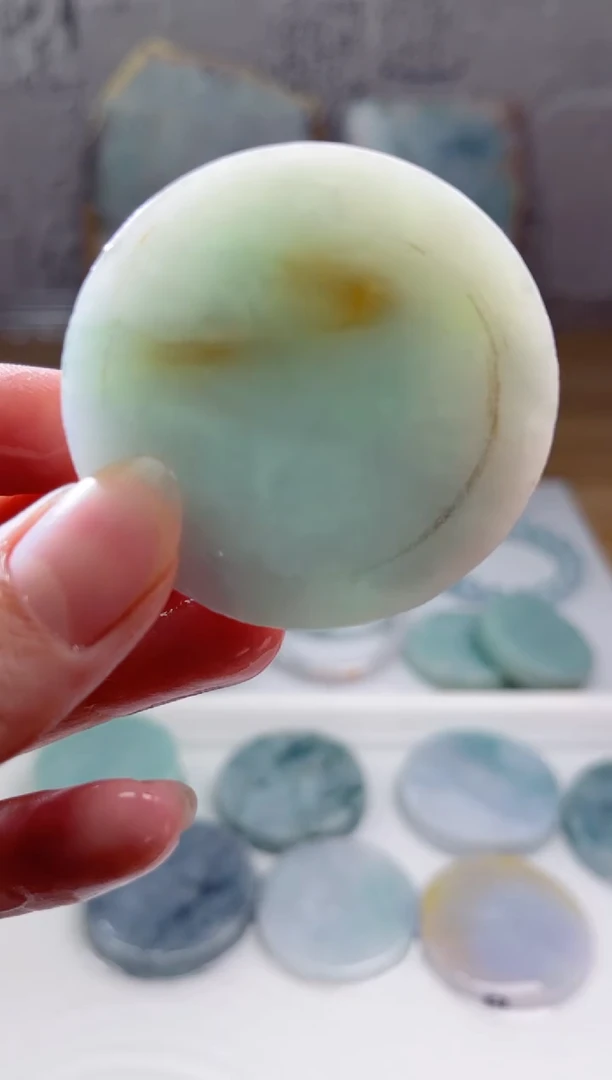 裸石翡翠天然翡翠A货古 南 804