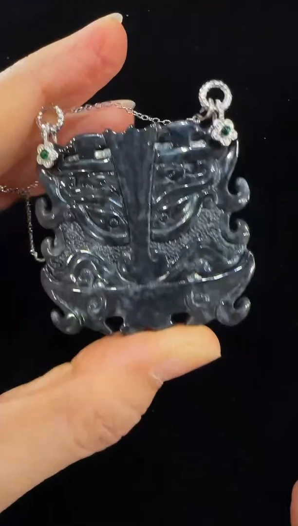 颈饰未镶嵌翡翠国风