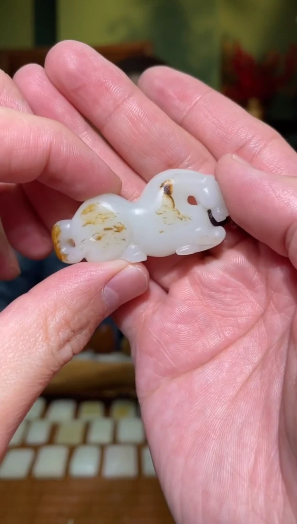 【闪购商品】和田玉吊坠(不含链)未镶嵌马20g