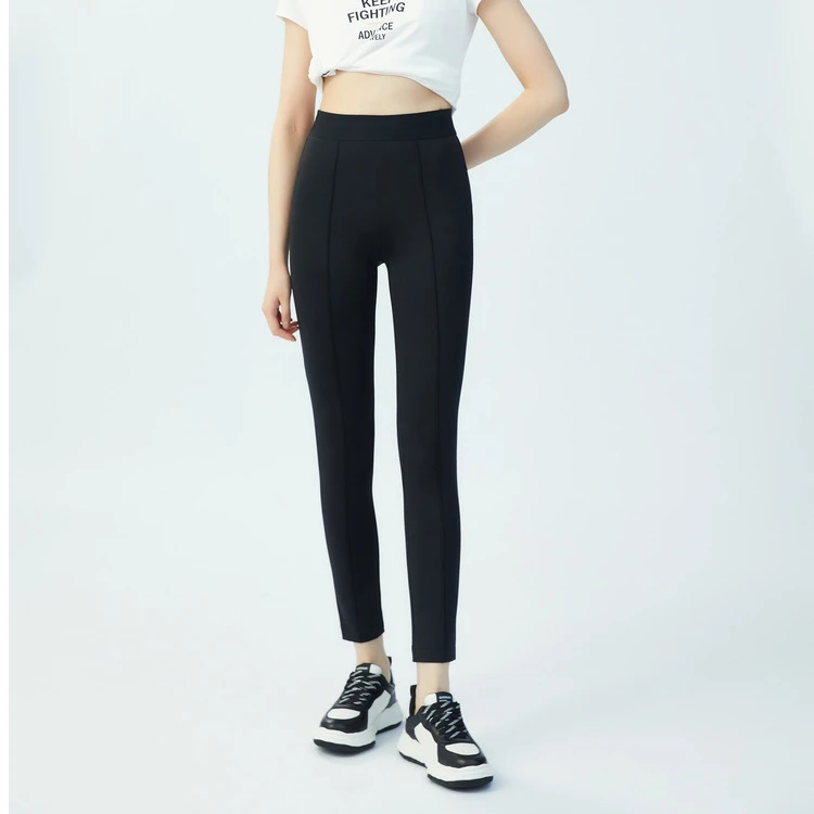 GIRDEAR/哥弟高弹力3D立体塑身打底瑜伽裤鲨鱼裤1100383-4234411