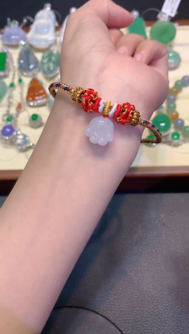 未镶嵌手串翡翠手串