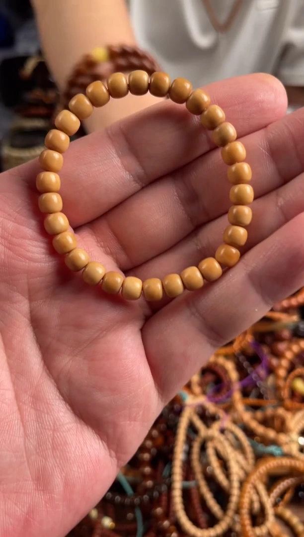 吊坠白玉菩提王胖子文玩工作室老型7*6左右