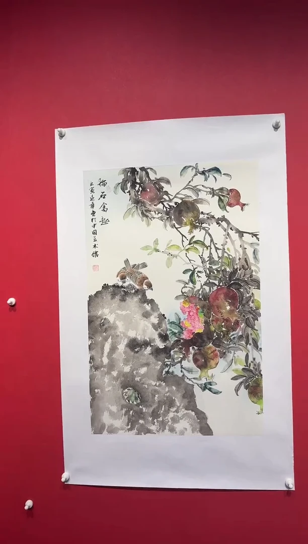 国画经典国画宣纸手绘2.7平尺