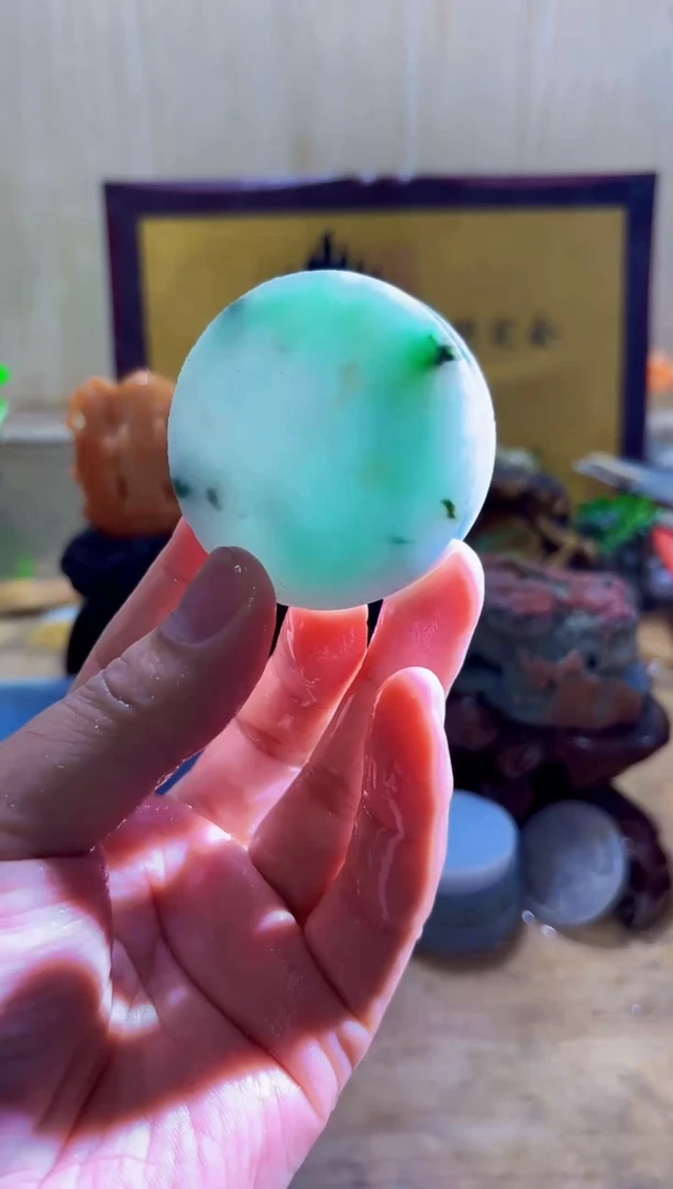 颈饰未镶嵌翡翠A货常星4587