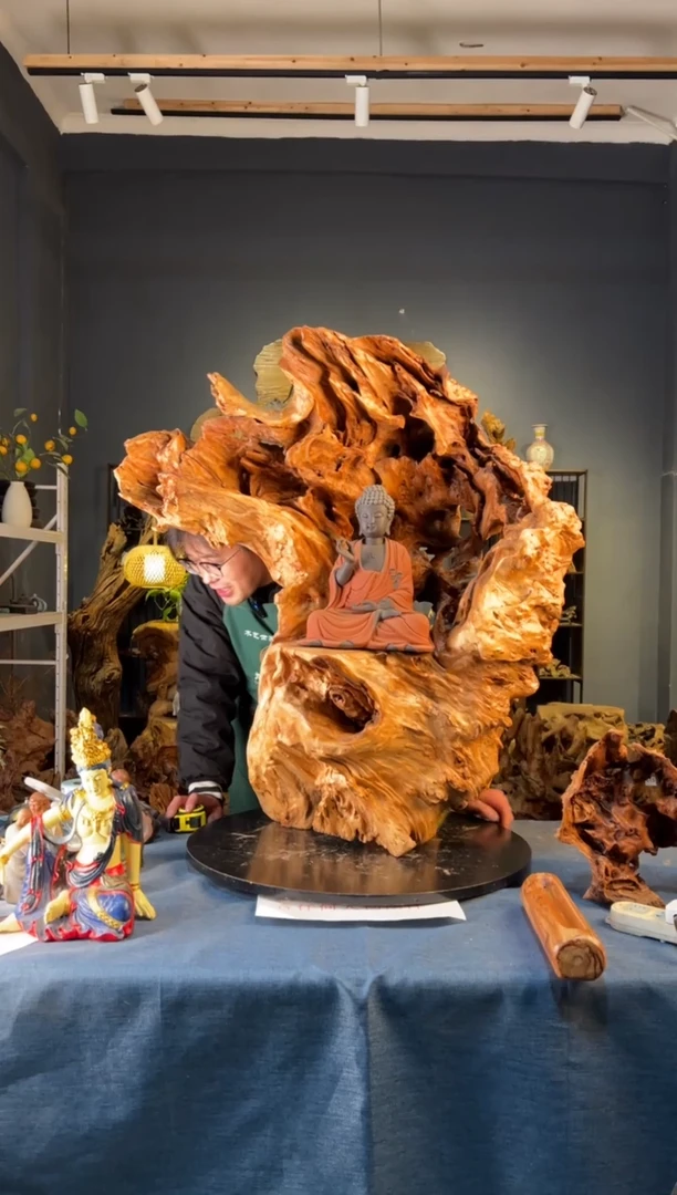 木卢师傅根艺作品（不包含人物摆件）