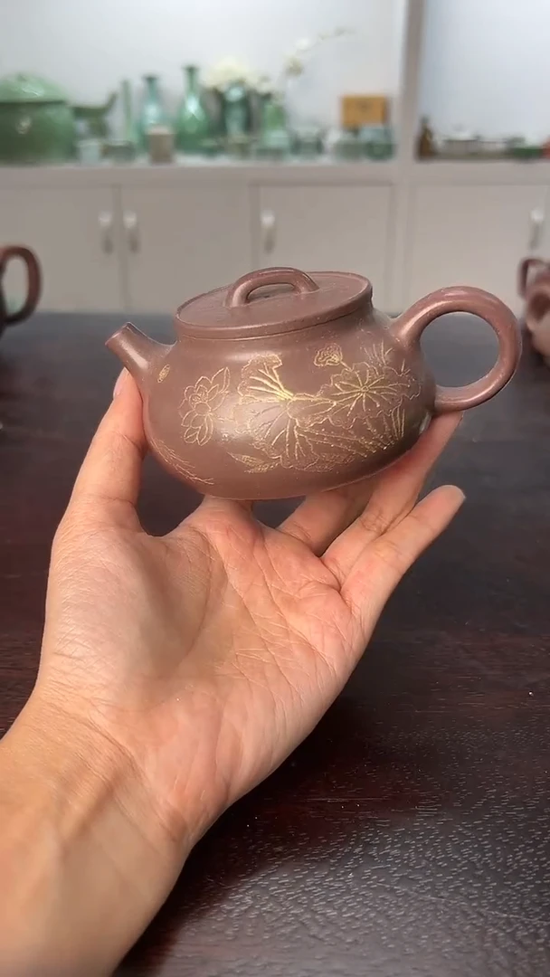 龙泉云间青瓷小米茶器