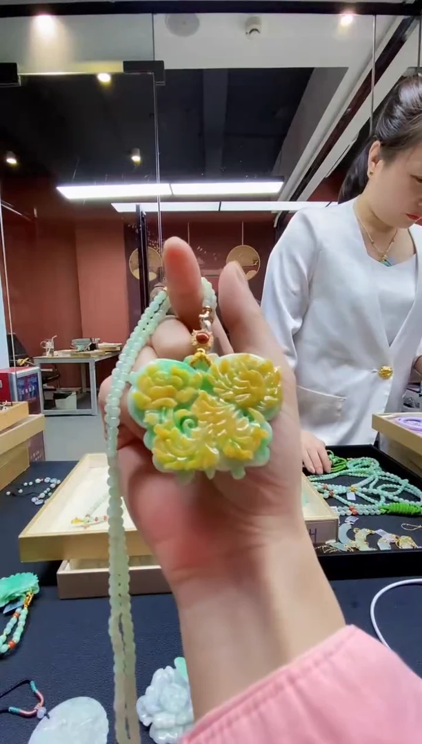 颈饰未镶嵌翡翠翡翠吊坠
