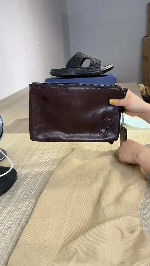 牛皮（革）韩爵绅士包包皮具603