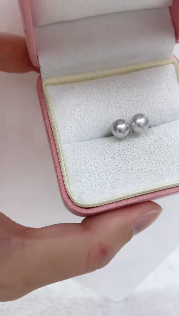 【闪购商品】海水珍珠耳饰18K金镶嵌海水珍珠耳饰