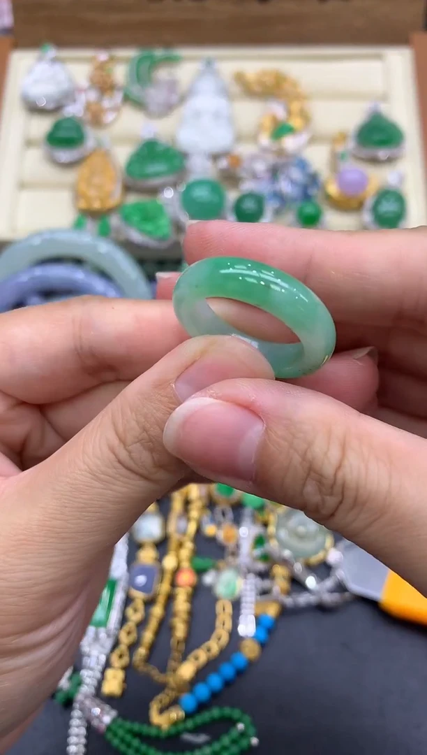 翡翠戒指未镶嵌514-中国好珍宝