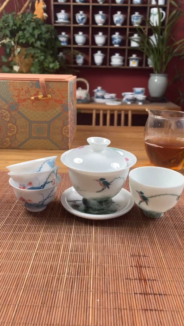 盖碗/杯群芳斋闪购链接（以闪拍图片为准）