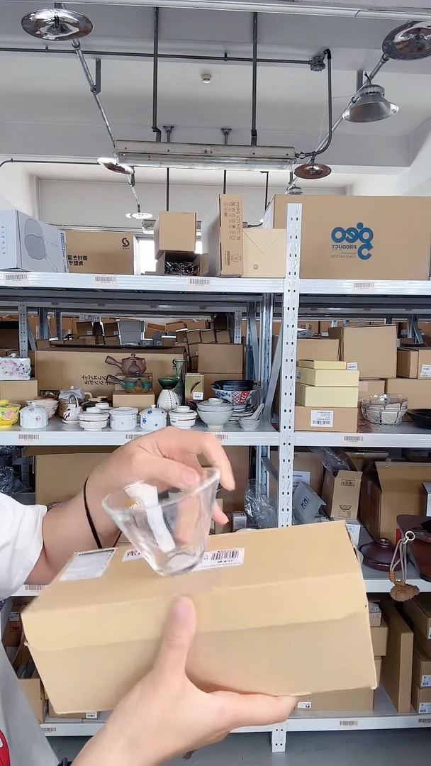 陶土扭扭甜点玻璃杯(3个装)