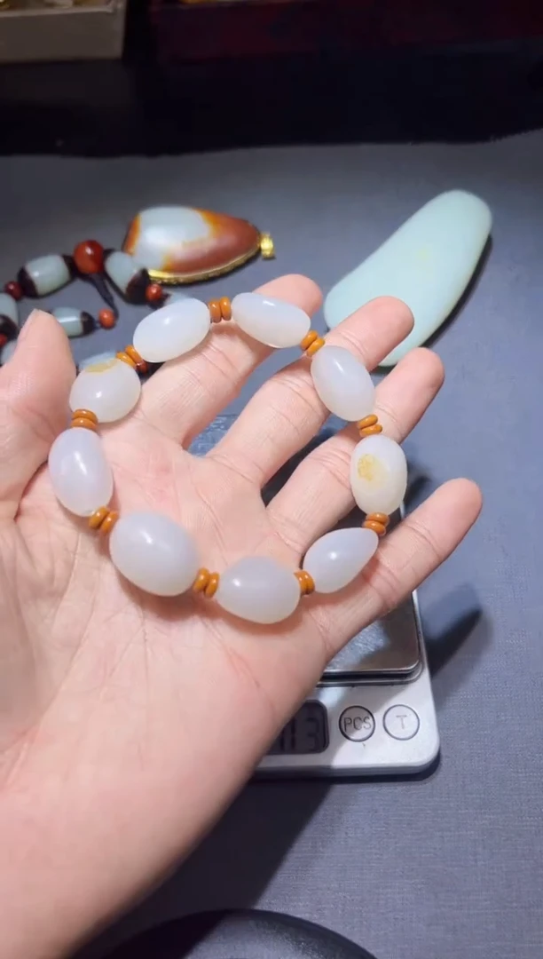 【闪购商品】和田玉（子料）挂件未镶嵌YL-ZZ-1.22-49