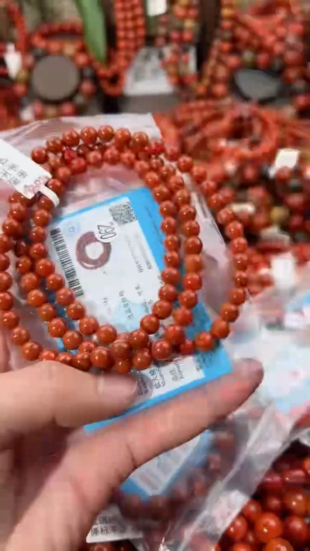 【闪购商品】南红玛瑙手串未镶嵌7