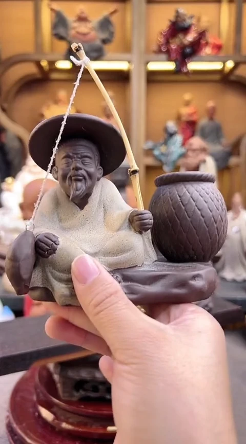 紫砂茶宠器闵茶宠摆件
