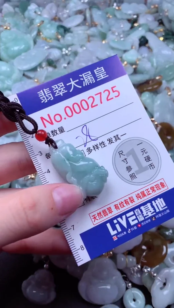吊坠(不含链)未镶嵌翡翠2725