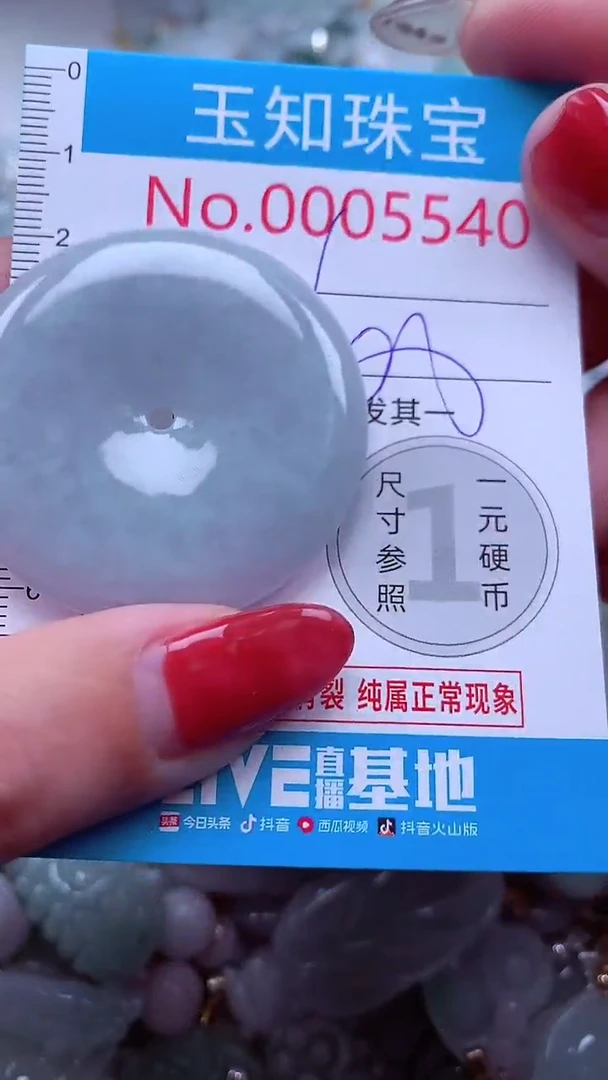 吊坠(不含链)未镶嵌翡翠5540
