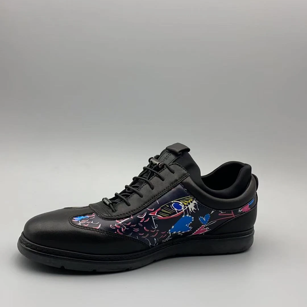 （孤品微瑕介意勿拍）新款轻质厚底系带男士皮鞋休闲鞋C452