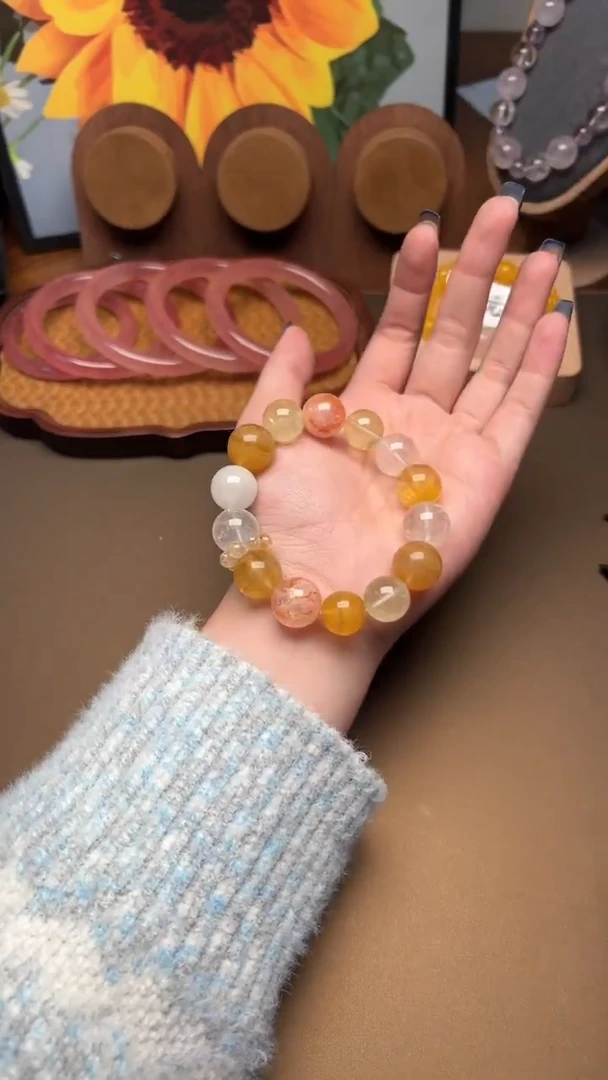 未镶嵌手串水晶1