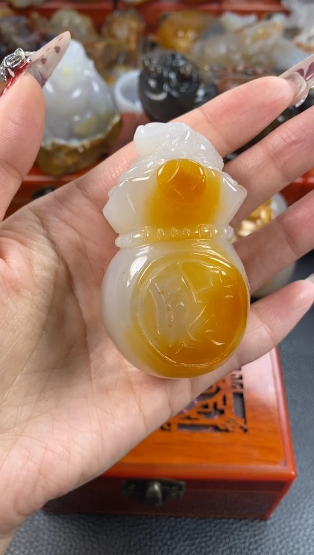 【闪购商品】玛瑙/玉髓手把未镶嵌1