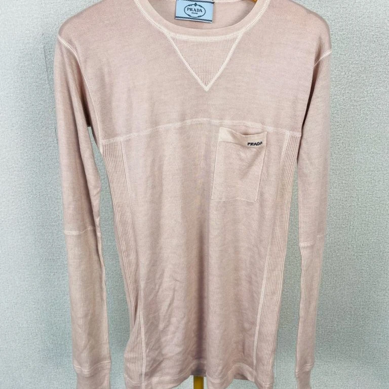 99新 Prada/普拉达 山羊绒针织打底衫 38 13857291