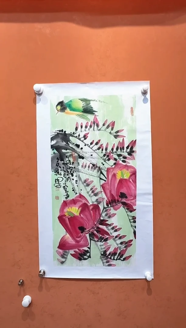 国画侯晓峰国画作品2平尺-25