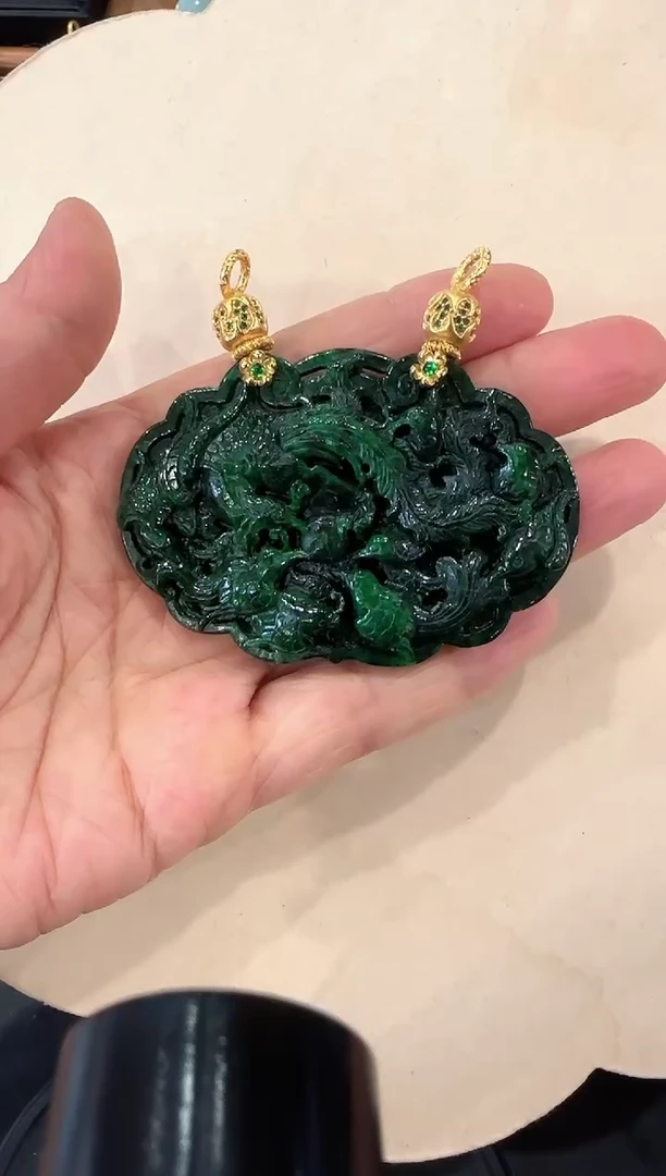 【闪购商品】翡翠颈饰未镶嵌国风