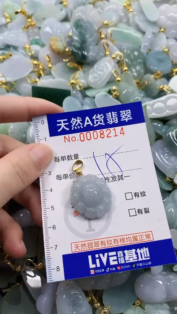 颈饰未镶嵌翡翠天然A货翡翠