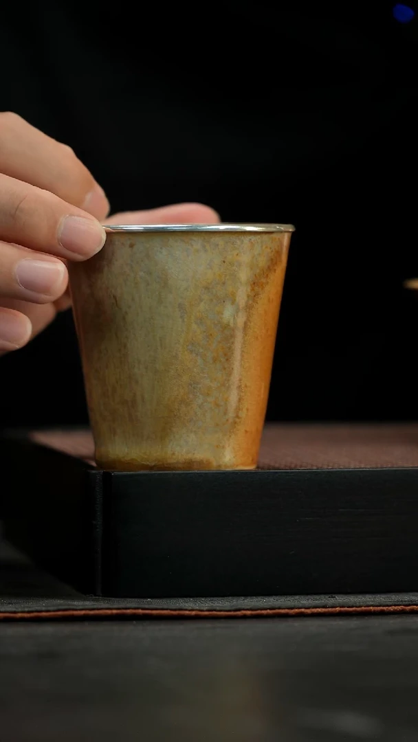【窑宝可乐杯】厚山柴烧120ml