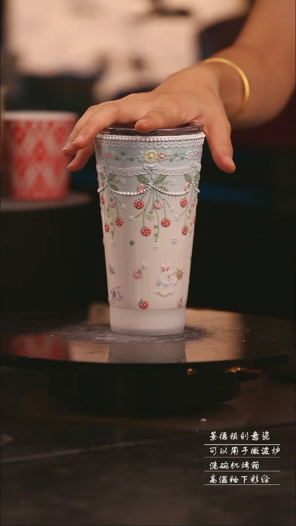 陶瓷景德镇可爱设计师款陶瓷