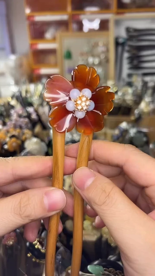 非金属无美丽发簪