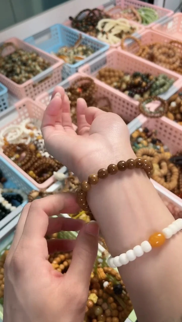 【闪购商品】库克手串库克圆珠素圈 8mm