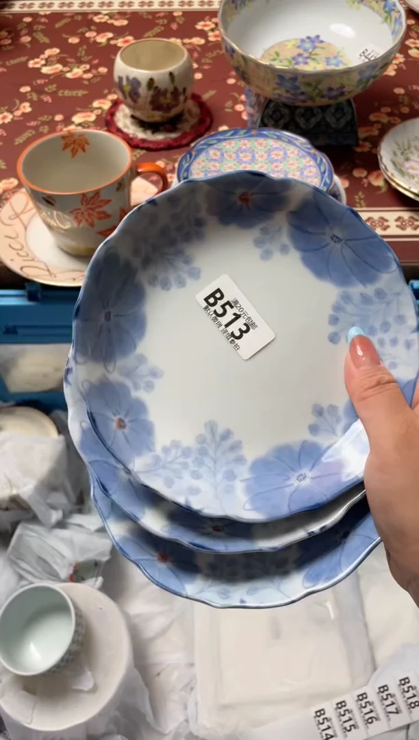 瓷片可*乐瓷器瓷器B513