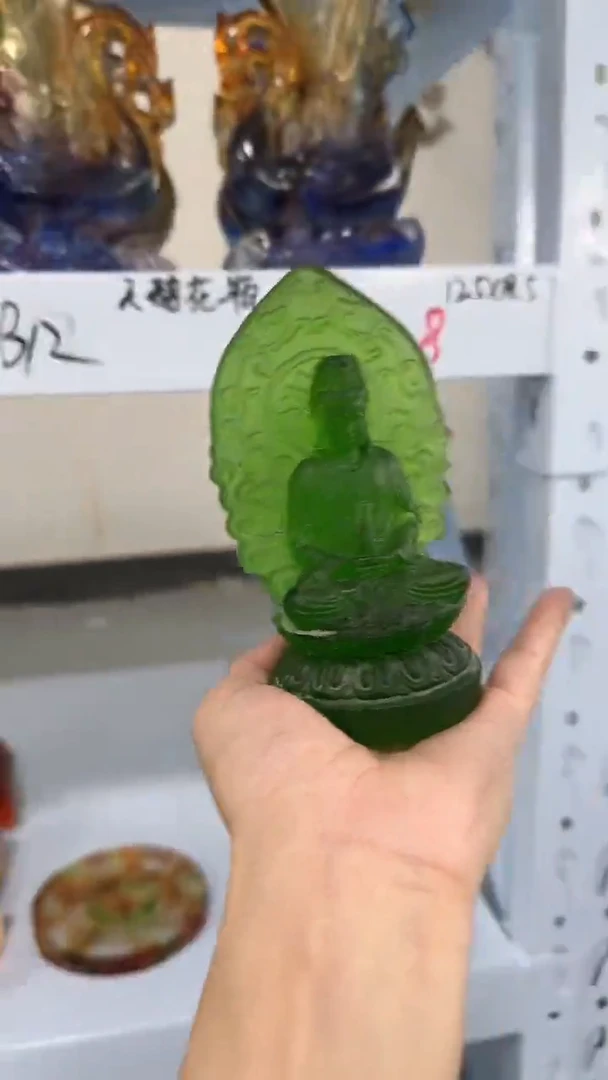 手工艺品琉璃观音