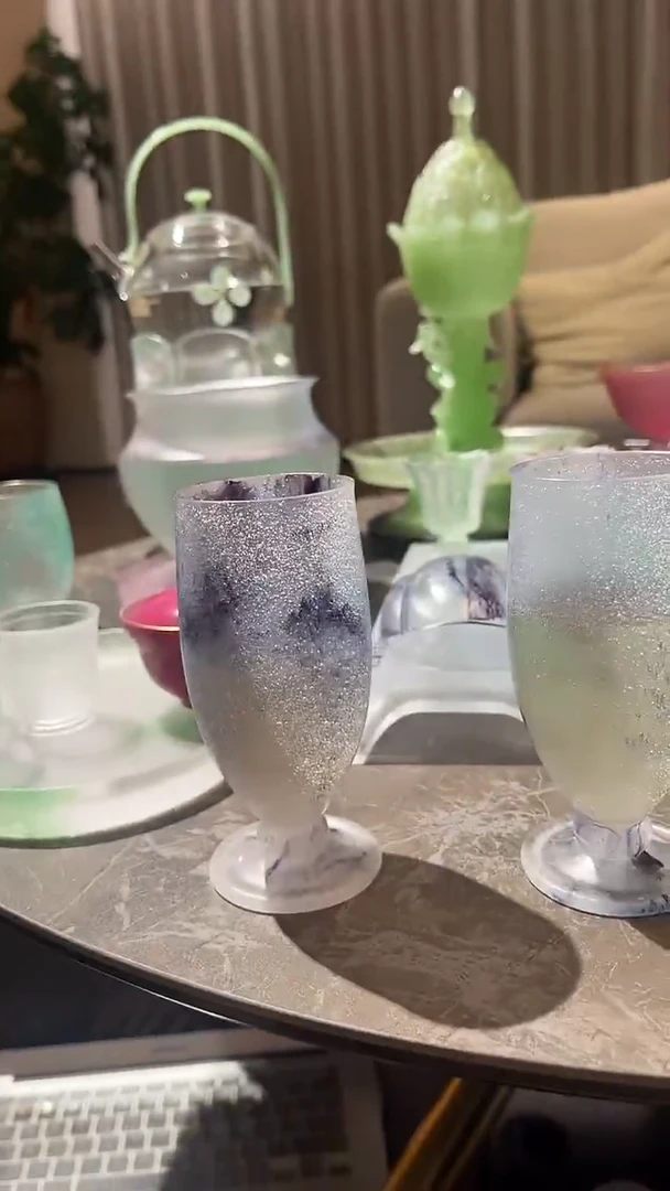 琉璃手工艺品O**?@@@@@@@@@浮光杯