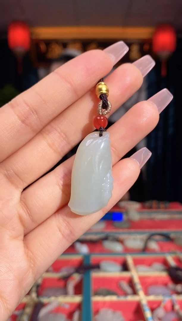 【闪购商品】和田玉颈饰未镶嵌竹节