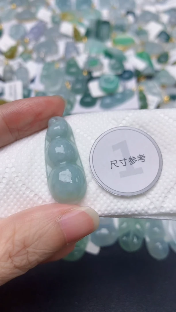 颈饰未镶嵌翡翠天然缅甸A货翡翠
