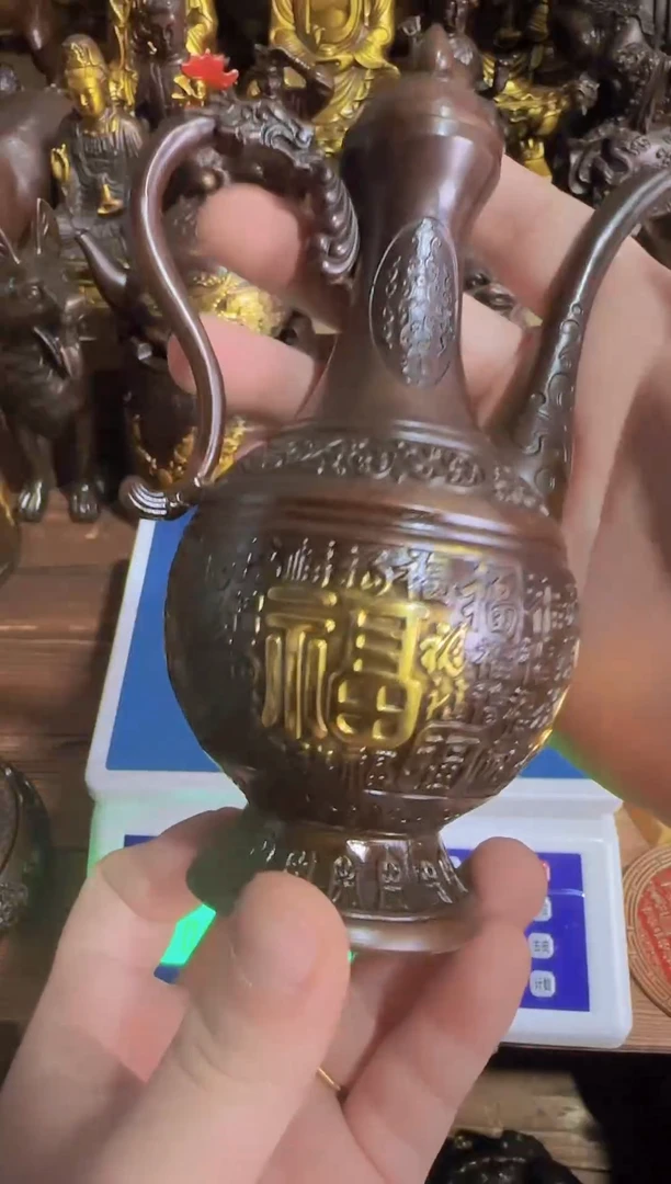 老黄黄铜摆件装饰品