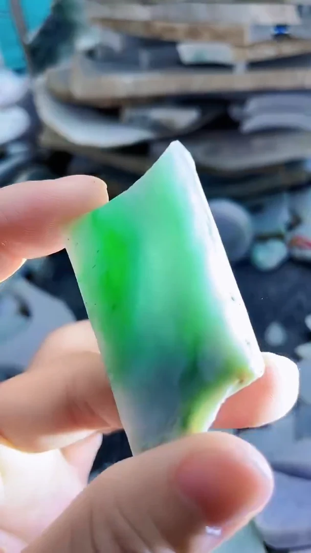 裸石翡翠天然A货翡翠板料