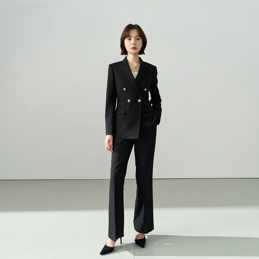 伯德小姐职业装西装套装女行政穿搭正装职场大学生面试小西服外套
