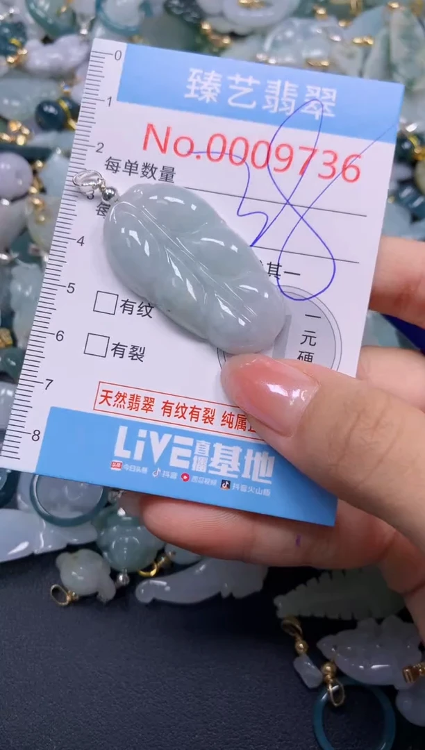 颈饰未镶嵌翡翠9736