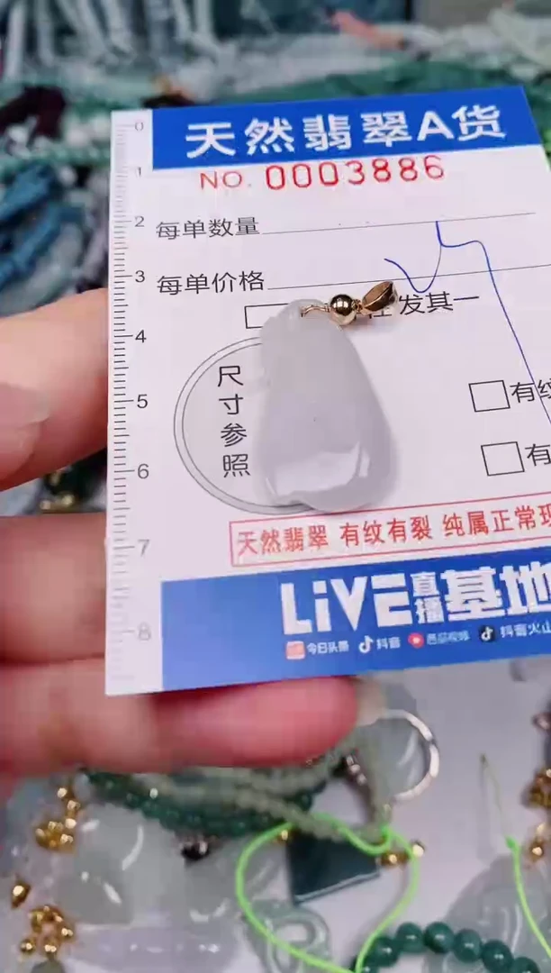 颈饰未镶嵌翡翠00003886