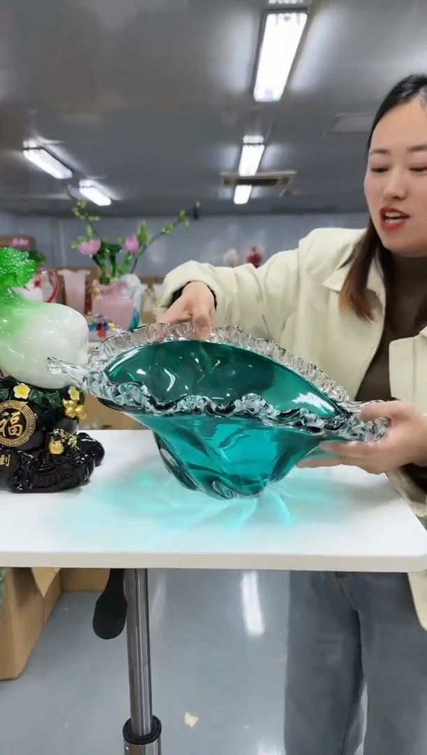 花间集水晶琉璃摆件255