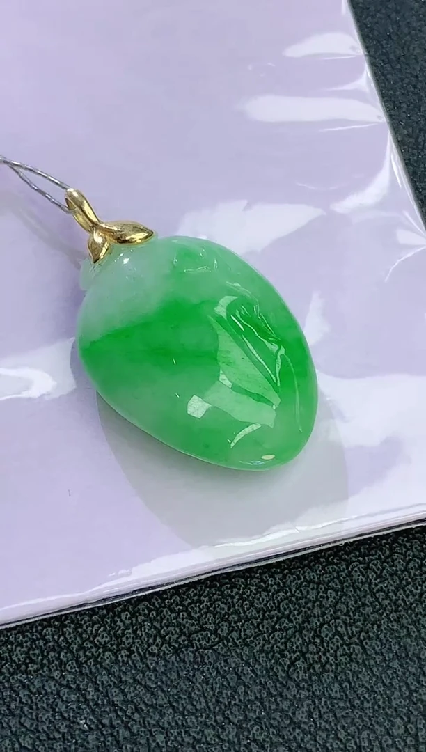 颈饰18K金镶嵌翡翠最多20件 商品价格